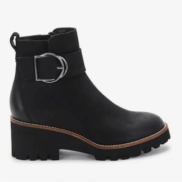 Blondo USA Dagger Waterproof Bootie in Black Suede Size 6 New - Picture 4 of 10